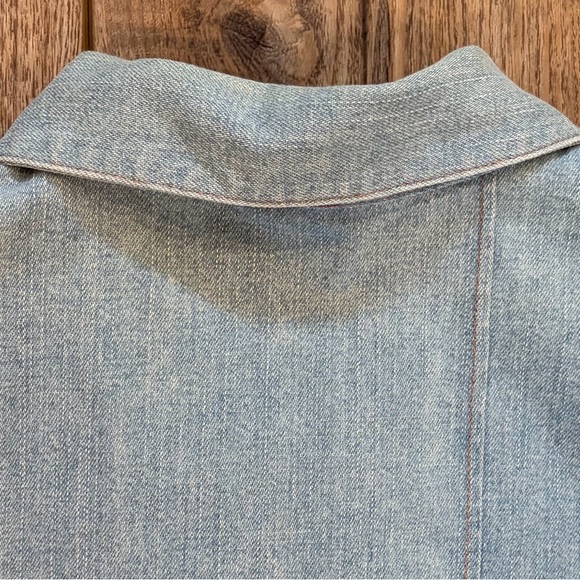 Vintage Koret City Blues embroidered denim button-down shirt Cottagecore - Picture 10 of 12